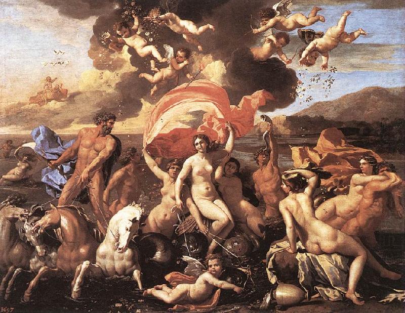 Nicolas Poussin Triumph of Neptune china oil painting image